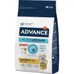 Сухий корм Advance Dog Mini Sensitive для собак малих порід з чутливим травленням з лососем і рисом 1,5 кг