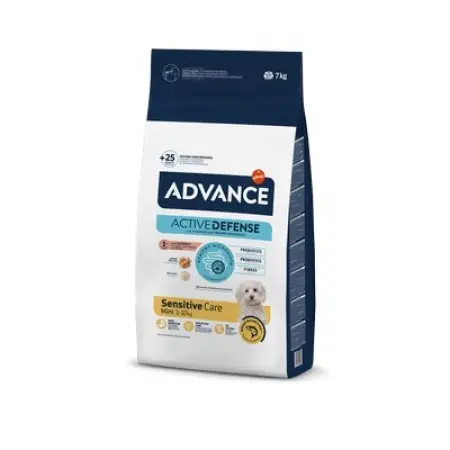 Сухий корм Advance Dog Mini Sensitive для собак малих порід з чутливим травленням з лососем і рисом 7 кг