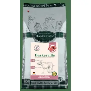 Сухий корм Baskerville HF Adult getreidefrei Rind з яловичиною для дорослих собак, 20кг