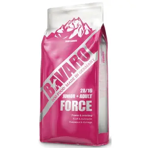 Сухий корм Bavaro Force 28/16 для дорослих робочих собак і цуценят 18 кг