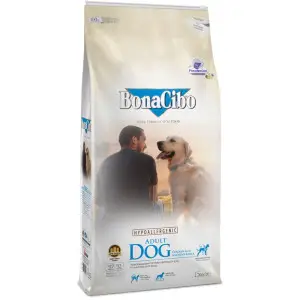 Сухий корм BonaCibo Adult Dog Chicken&Rice with Anchovy для дорослих собак всіх порід з куркою, рисом та анчоусами 15 кг