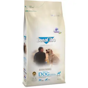 Сухий корм BonaCibo Adult Dog Chicken&Rice with Anchovy для дорослих собак всіх порід з куркою, рисом та анчоусами 4 кг
