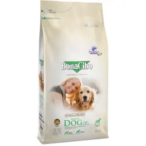 Сухий корм BonaCibo Adult Dog Lamb&Rice  з м'ясом ягняти та рисом собак всіх порід 4 кг