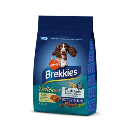Сухий корм Brekkies Dog Delice Fish для собак усіх порід з рибою 2,7 кг