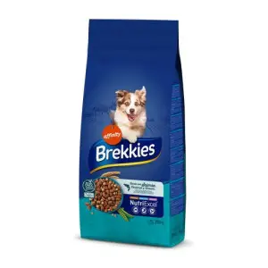 Сухий корм Brekkies Dog Fish для собак усіх порід з лососем 20 кг