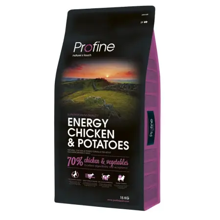 Сухий корм для активних собак всіх порід Profine Energy Chicken, з куркою, 12 кг