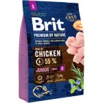 Сухий корм Brit Premium Dog Junior S для цуценят дрібних порід, з куркою, 3 кг