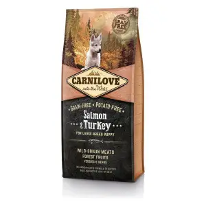 Сухий корм Carnilove Salmon & Turkey для цуценят всіх порід, лосось та індичка, 1,5 кг