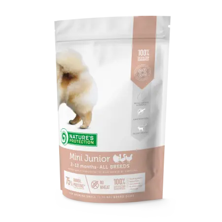 Сухий корм для цуценят малих порід Mini Junior Small Breeds 500г
