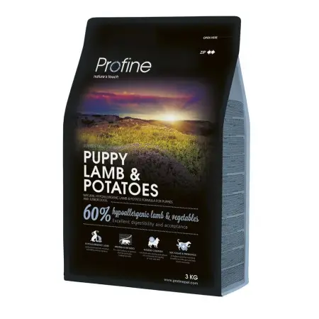Сухий корм для цуценят всіх порід Profine Puppy Lamb, з ягням, 3 кг