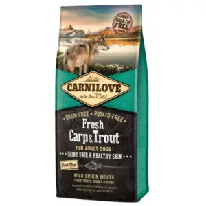 Сухий корм Carnilove Fresh Carp & Trout для дорослих собак всіх порід, риба, 12 кг