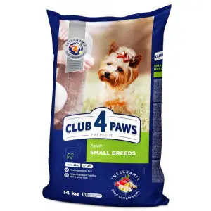 Сухий корм для дорослих собак малих порід Club 4 Paws Premium з куркою 14 кг