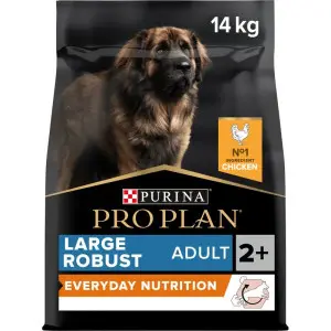 Сухий корм для дорослих собак великих порід Purina Pro Plan Large Robust Adult, з куркою, 14 кг