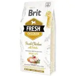 Сухой корм Brit Fresh для взрослых собак всех пород, с курицей и картофелем, 2,5 кг