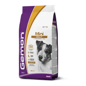 Сухий корм для собак дрібних порід Gemon Dog Mini Adult зі смаком курки та рису 3 кг