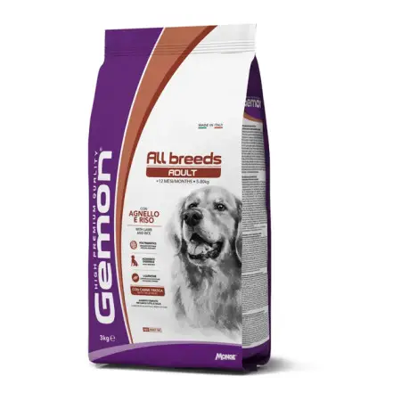 Сухой корм для собак Gemon Dog All breeds Adult ягненок с рисом 3 кг