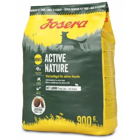 Сухий корм для собак Josera Active Nature з двома видами м'яса та травами 900 г
