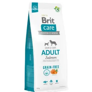 Сухий корм Brit Care Dog Grain-free Adult для собак малих і середніх порід, беззерновий з лососем, 12 кг