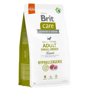 Корм для собак малих порід Brit Care Dog Hypoallergenic Adult Small Breed гіпоалергенний з ягням, 7 кг