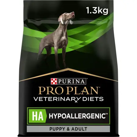 Сухий лікувальний корм для собак при харчовій алергії Purina Pro Plan Veterinary HA Hypoallergenic 1.3 кг
