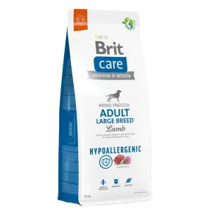 Сухий корм Brit Care Dog Hypoallergenic Adult Large Breed для собак великих порід, гіпоалергенний з ягням, 12 кг