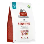 Сухой корм Brit Care Dog Grain-free Sensitive для собак с чувствительным пищеварением, беззерновой с олениной, 3 кг