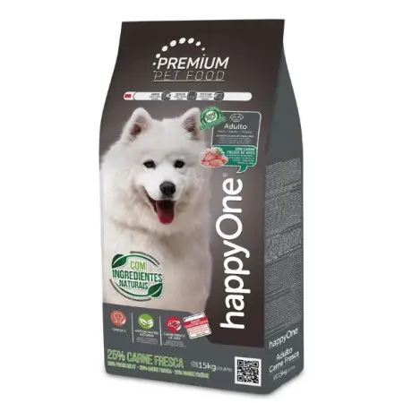 Сухий корм happyOne Premium Adult Dog Fresh Meat Преміум для дорослих собак зі свіжим м’ясом 4 кг