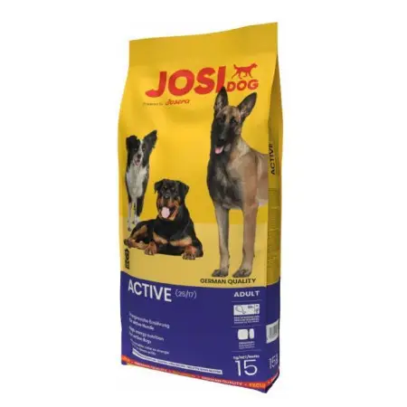 Сухий корм Josera JosiDog Active для активних дорослих собак, з птахом, кукурудзою і рисом, 15 кг