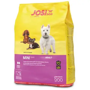Сухий корм Josera JosiDog Mini для дорослих собак мініатюрних порід, з качкою, птицею і рисом, 900 г