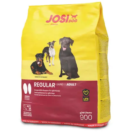 Сухий корм Josera JosiDog Regular для дорослих собак з середньою фізичною активністю, з птахом, 900 г
