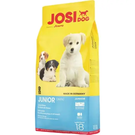 Сухий корм JosiDog Junior для цуценят з м'ясом домашньої птиці 18 кг