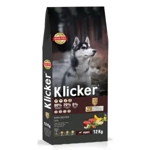 Сухий корм Klicker Холістик беззерновий для цуценят з Ягням 12 Кг