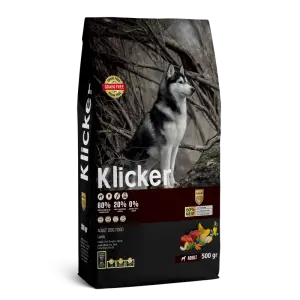 Сухий корм Klicker Холістик беззерновий для дорослих собак з ЯГНЯМ 500 г