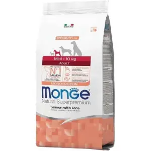 Сухий корм Monge Dog Mini Adult для дорослих собак малих порід лосось з рисом 15 кг