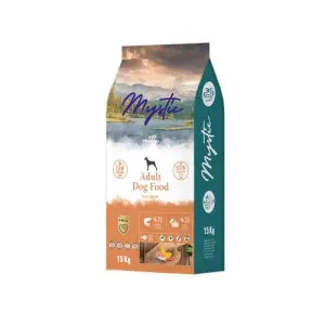 Сухой Корм Mystic Беззерновой для взрослых собак с Лососем 15 кг
