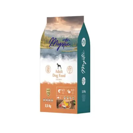 Сухой Корм Mystic Беззерновой для взрослых собак с Лососем 2.5 кг