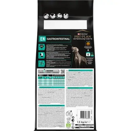 Сухий лікувальний корм Purina Pro Plan Veterinary Diets Gastrointestinal для собак при порушеннях травлення 1.5 кг