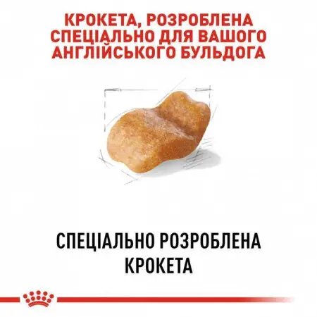 Сухий корм Royal Canin Bulldog Adult для дорослих собак породи Бульдог, 12 кг