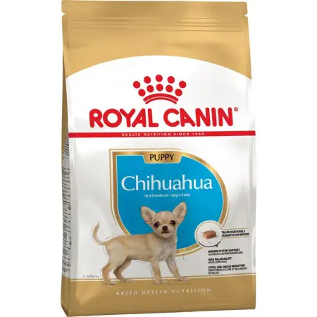 Сухий корм Royal Canin Chihuahua Puppy для цуценят породи Чіхуахуа, з м'ясом птиці і рисом, 0,5 кг