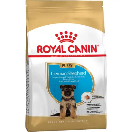 Сухий корм Royal Canin German Shepherd Puppy для цуценят Німецької вівчарки, з м'ясом птиці і рисом, 3 кг