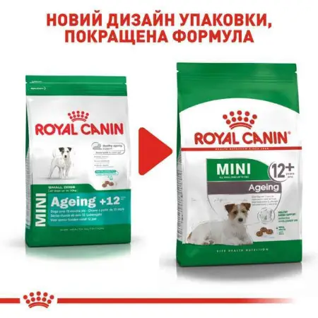 Сухий корм Royal Canin Mini Ageing 12+ для собак старше 12 років, 800 г