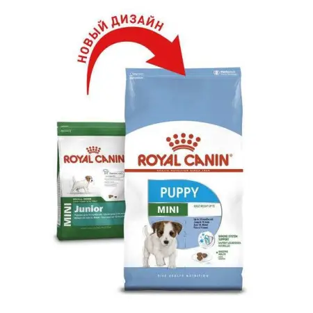 Сухий корм Royal Canin Mini Puppy для цуценят дрібних порід, з м'ясом птиці і рисом, 8 кг