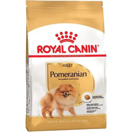 Сухий корм Royal Canin Pomeranian Adult для дорослих собак породи Померанський шпіц, з птицею, 500 г
