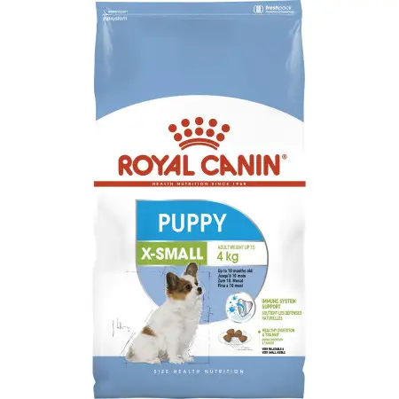 Сухий корм Royal Canin X-Small Puppy для цуценят мініатюрних розмірів, з м'ясом птиці і рисом, 1,5 кг