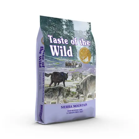 Сухой корм Taste of the Wild Sierra Mountain Canine для собак всех пород и всех стадий жизни с запеченным мясом ягненка 2 кг
