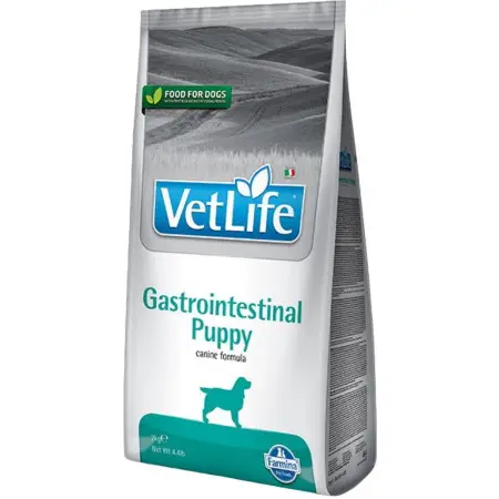 Сухий лікувальний корм для собак Farmina Vet Life Gastrointestinal Puppy дієт. харчування для цуценят, при захворюванні ШКТ, 2 кг