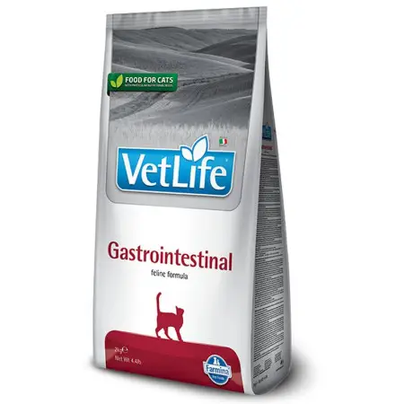 Сухий лікувальний корм Farmina Vet Life Gastrointestinal дієт. харчування для котів, при захворюванні ШКТ, 10 кг