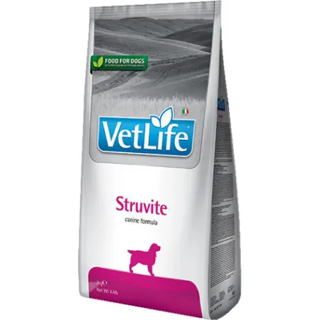 Сухий лікувальний корм Farmina Vet Life Struvite для собак, для розчинення струвітних каменів і скорочення рецидивів утворення струвітних каменів 2 кг
