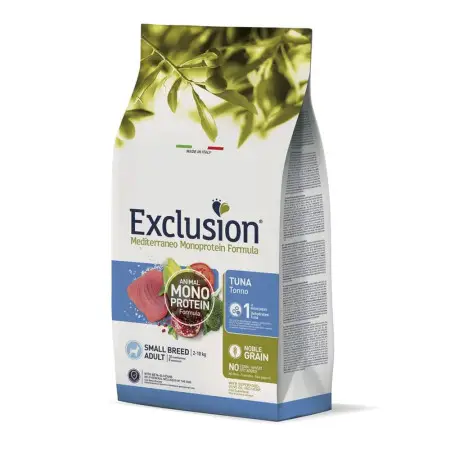 Сухий монопроїновий корм Exclusion Adult Tuna Small Breed для дорослих собак малих порід з тунцем 2 кг