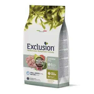 Сухий монопроїновий корм Exclusion Mature Chicken Small Breed для літніх собак малих порід з куркою 2 кг